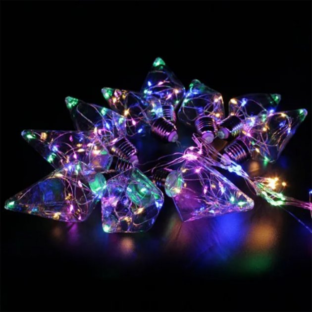

Гирлянда 150led "Ромб" 3м*1,5м (медная проволока) мультицветная 150M-5 7252