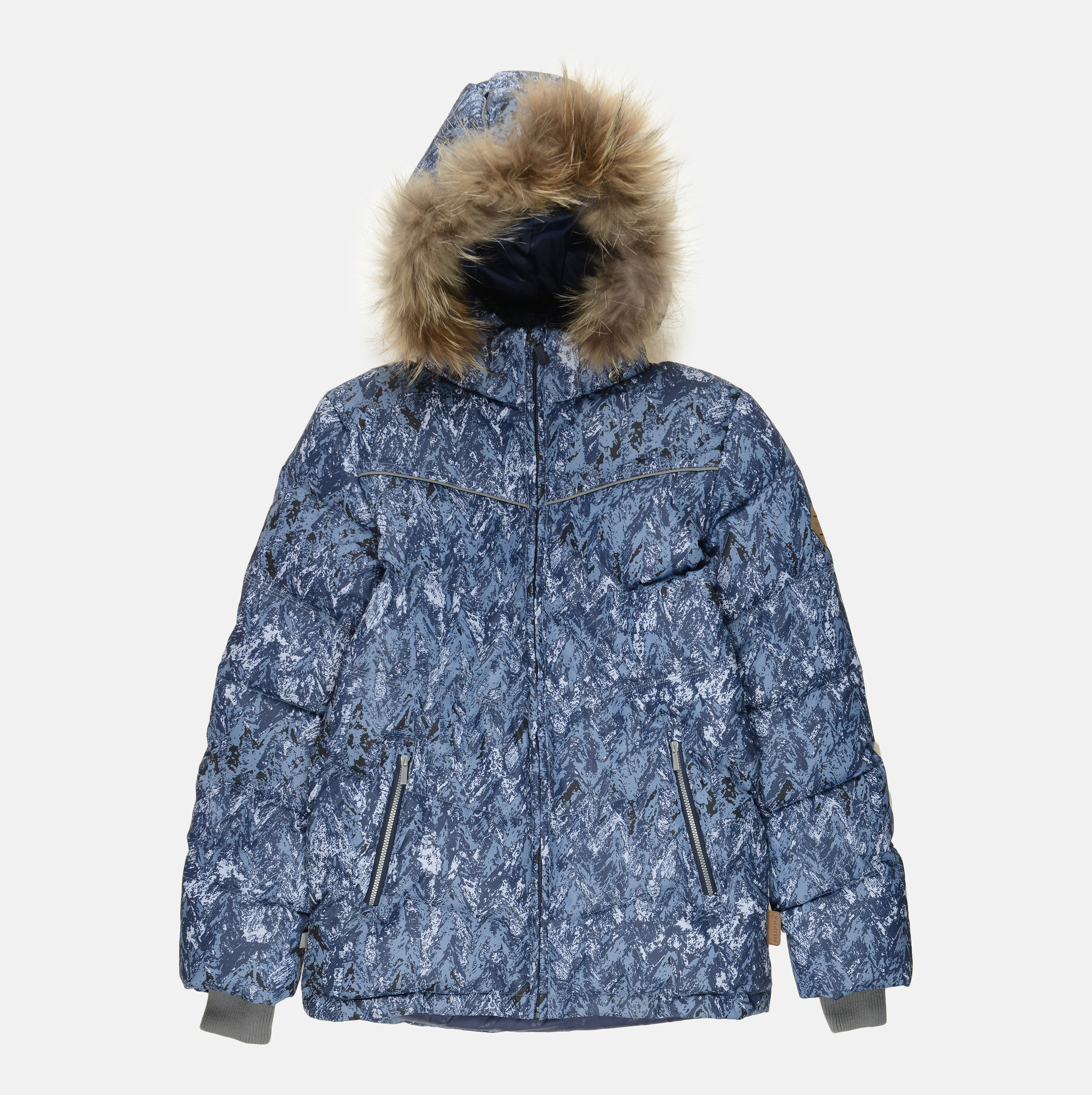 Акція на Дитяча зимова довга куртка для хлопчика Huppa Moody 1 17470155-73286 122 см від Rozetka