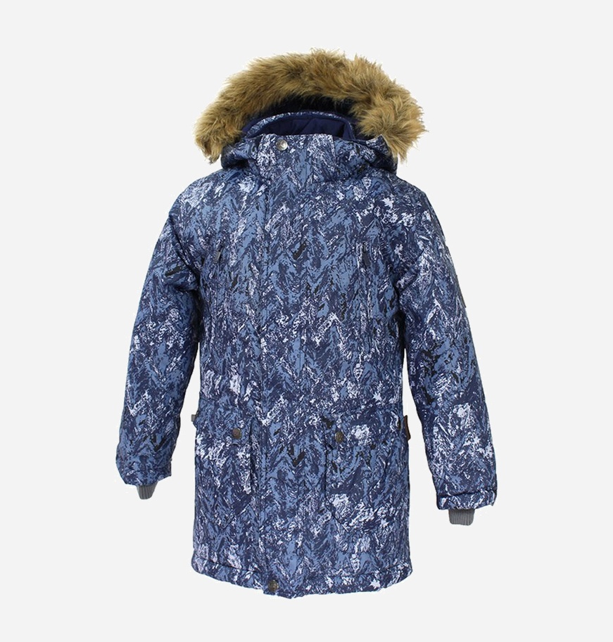 Акція на Дитяча зимова куртка-парка для хлопчика Huppa Vesper 17480030-73286 116 см від Rozetka