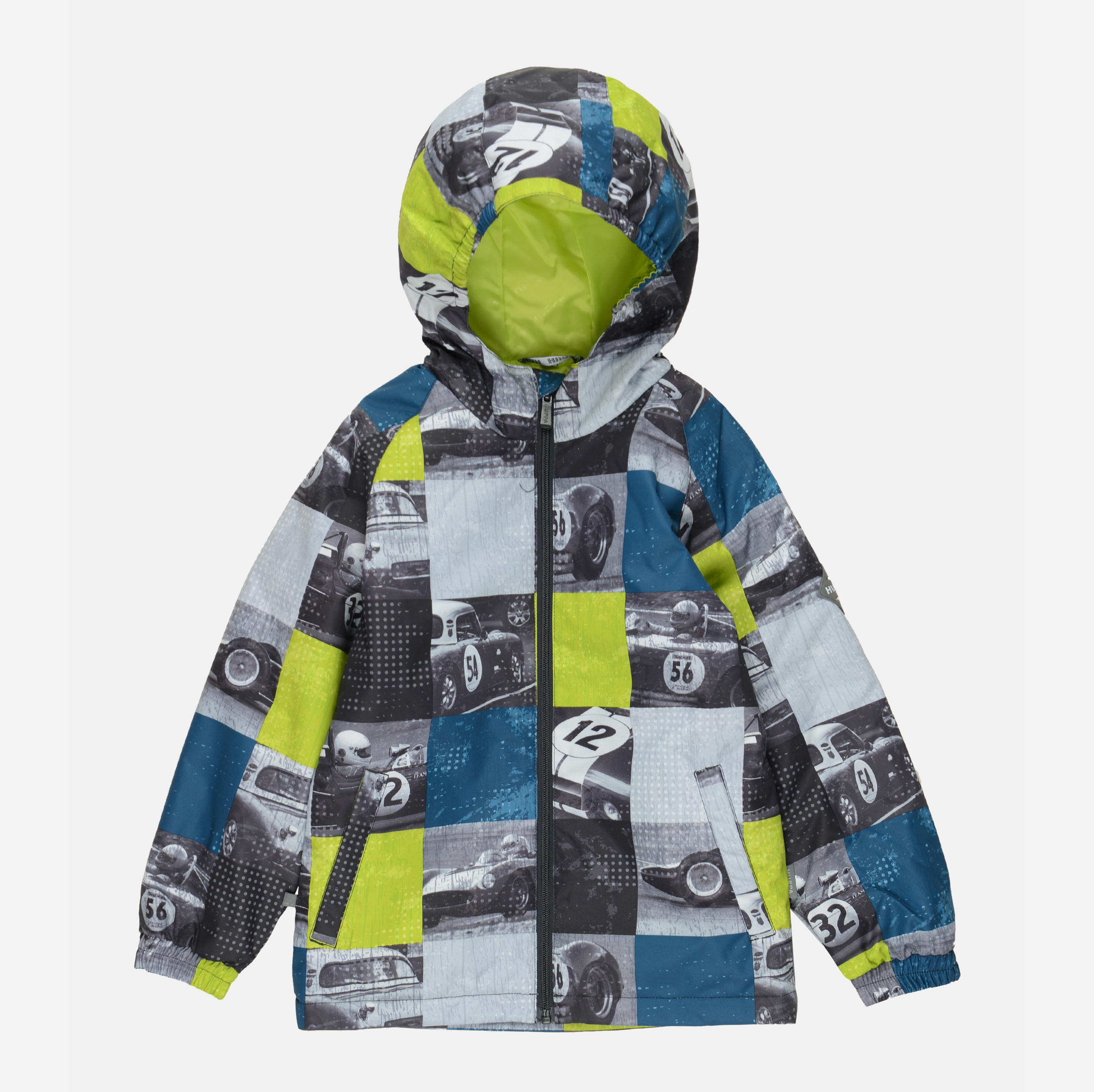 Акція на Дитяча демісезонна куртка для хлопчика Huppa Alexis 18160010-02147 104 см Лаймова від Rozetka
