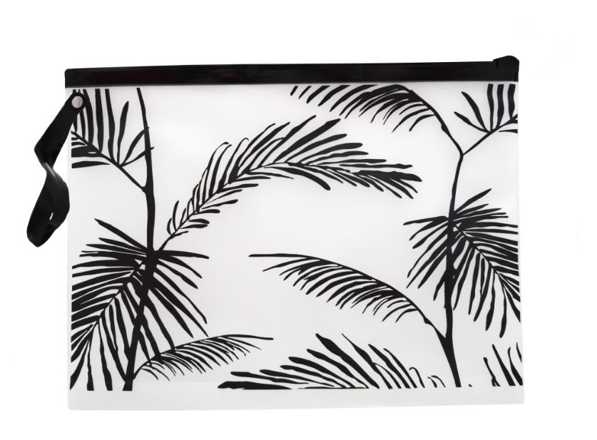 

Косметичка прозрачная Пальма размер 23x30x4см QA-006 Cosmo Shop