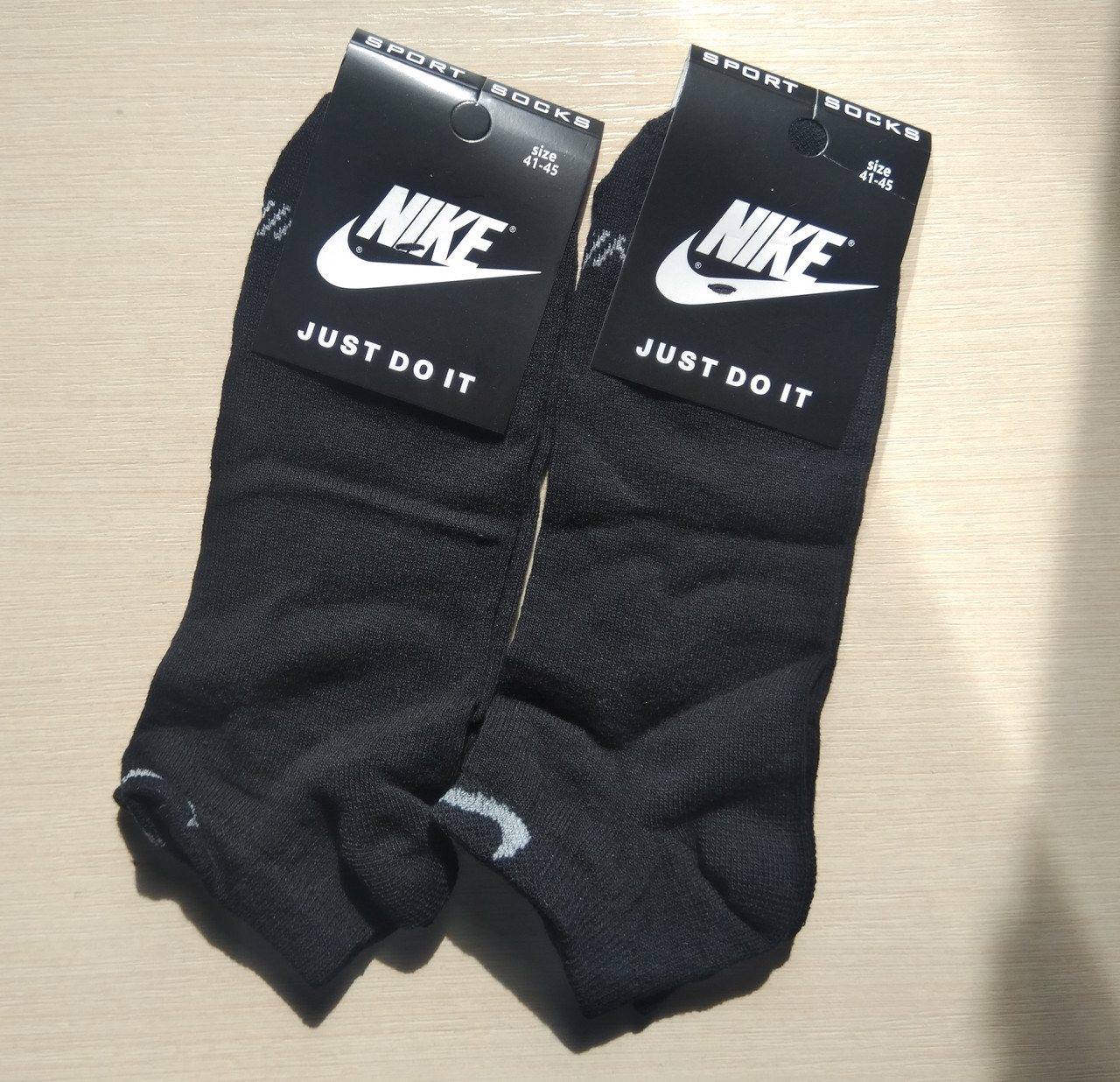 

Мужские носки низкие Nike хлопок  черный, Мужские носки низкие Nike хлопок 41-45 черный