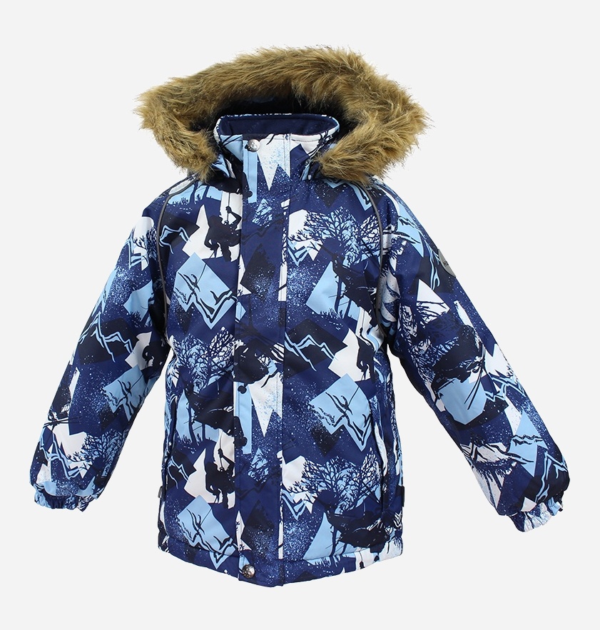 Акція на Дитяча зимова куртка для хлопчика Huppa Marinel 17200030-72586 92 см від Rozetka