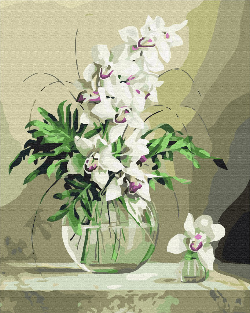 

Картина по номерам Brushme Орхидеи в весе 40 x 50 (BS21177)