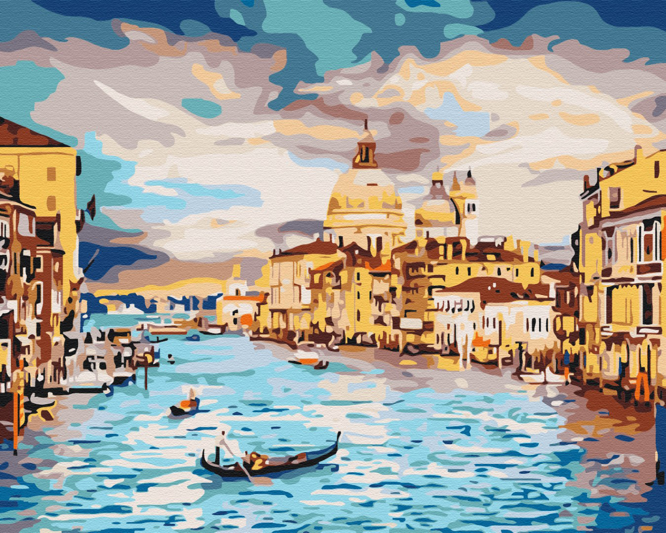

Картина по номерам Brushme Небесная Венеция 40 x 50 (BS22296)