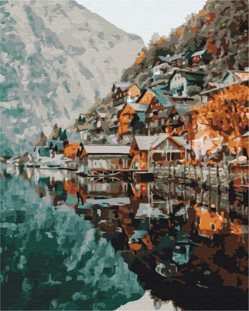 

Картина по номерам Brushme Пейзаж на Гельштат 40 x 50 (BS34803)