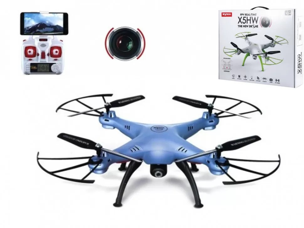 

Квадрокоптер на радиоуправлении Syma X5HW Голубой (X5HW(BLUE))