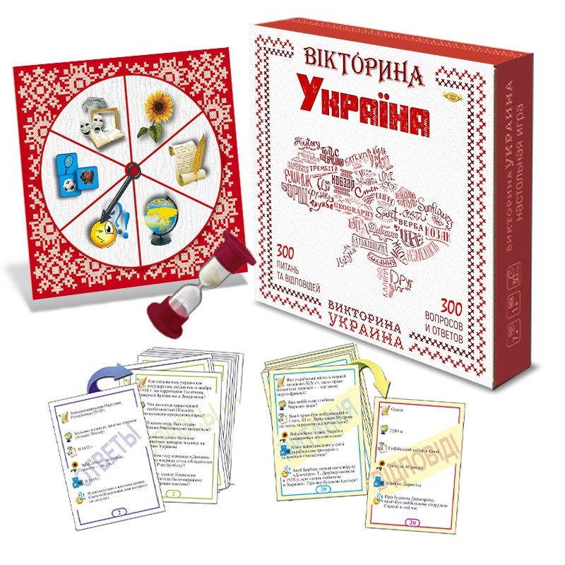 

Настольная игра Мастер "Викторина Украина" (MKH0705)