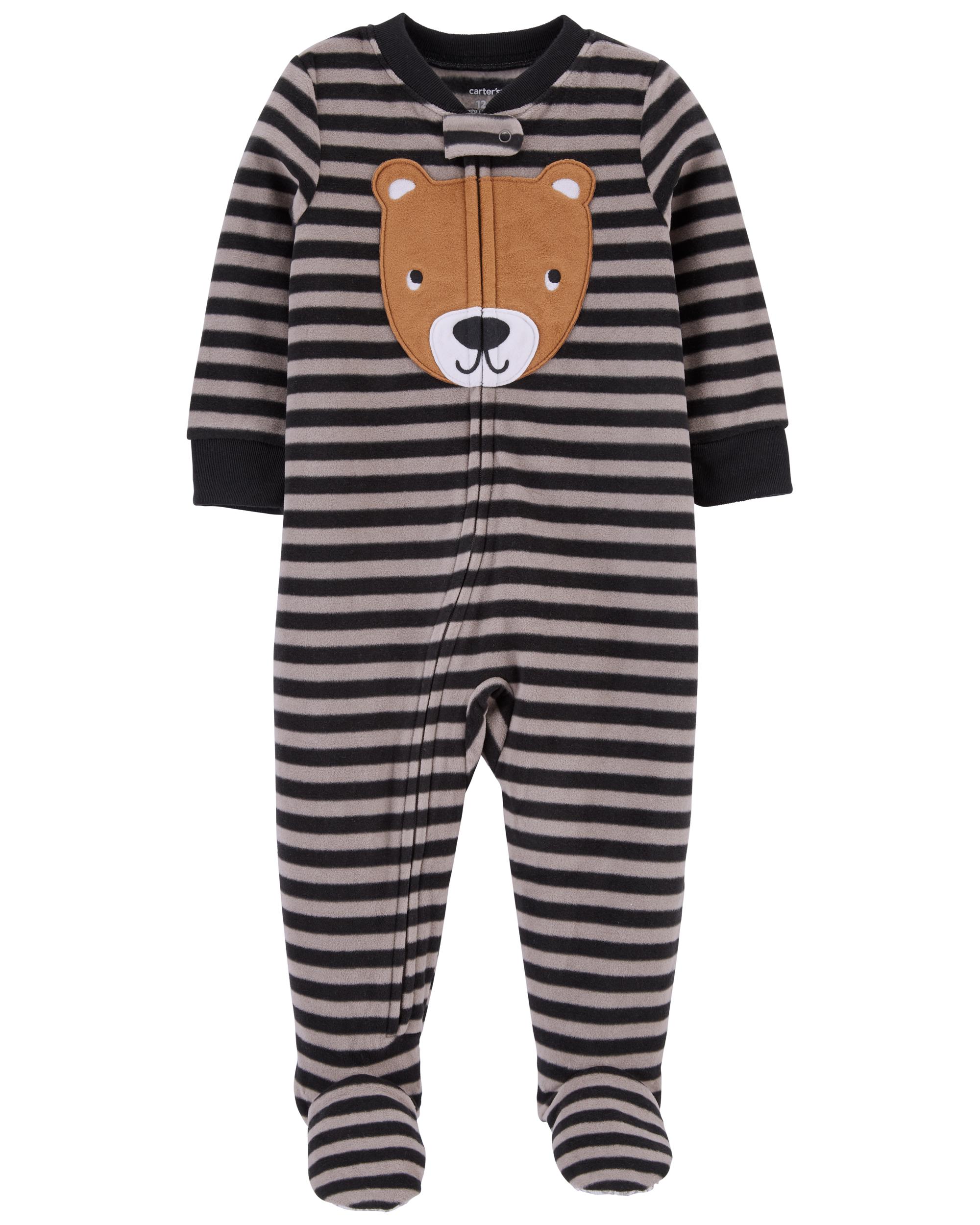 

Человечек флисовый Carters 12М р. 72-76 см Мишка (1229)
