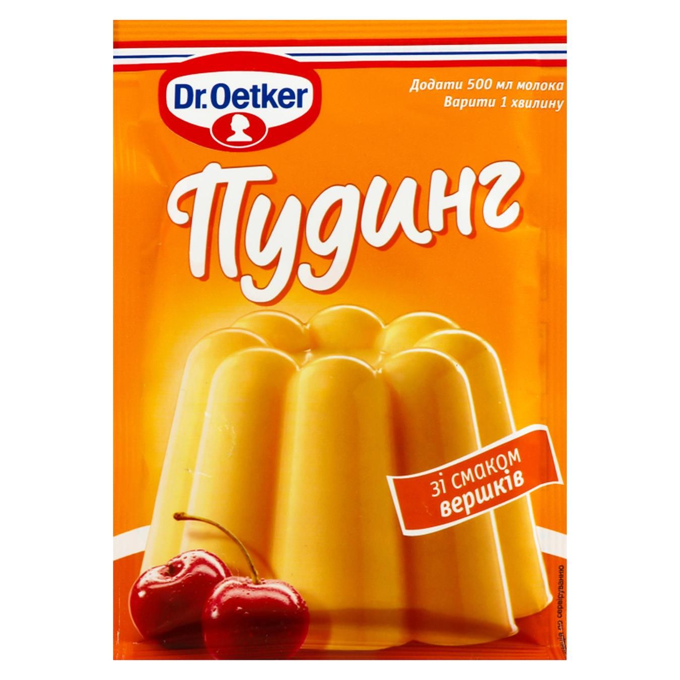Пудинг Dr. Oetker зі смаком Вершків 40 гр (5941132002348) – купить по ...