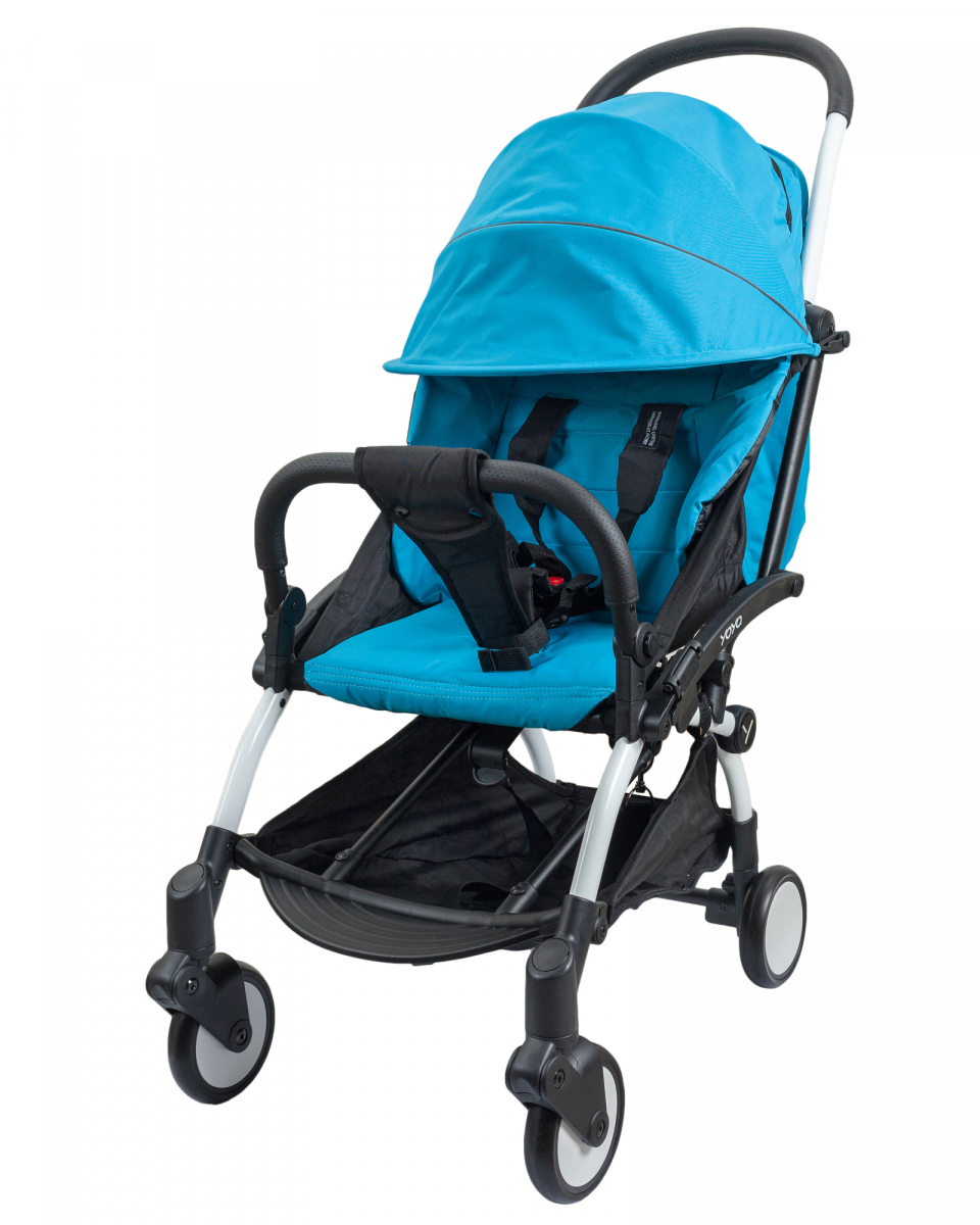 

Прогулочная коляска Yoya 175A+ Premium Edition Blue Голубой рама белая, колеса ч/б