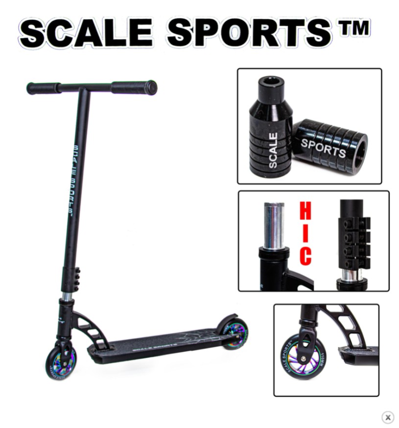 

Трюковый Самокат SCALE SPORTS PHANTOM 110 MM. Черный