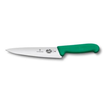 

Кухонный нож Victorinox Fibrox разделочный 19 см, зеленый (5.2004.19)