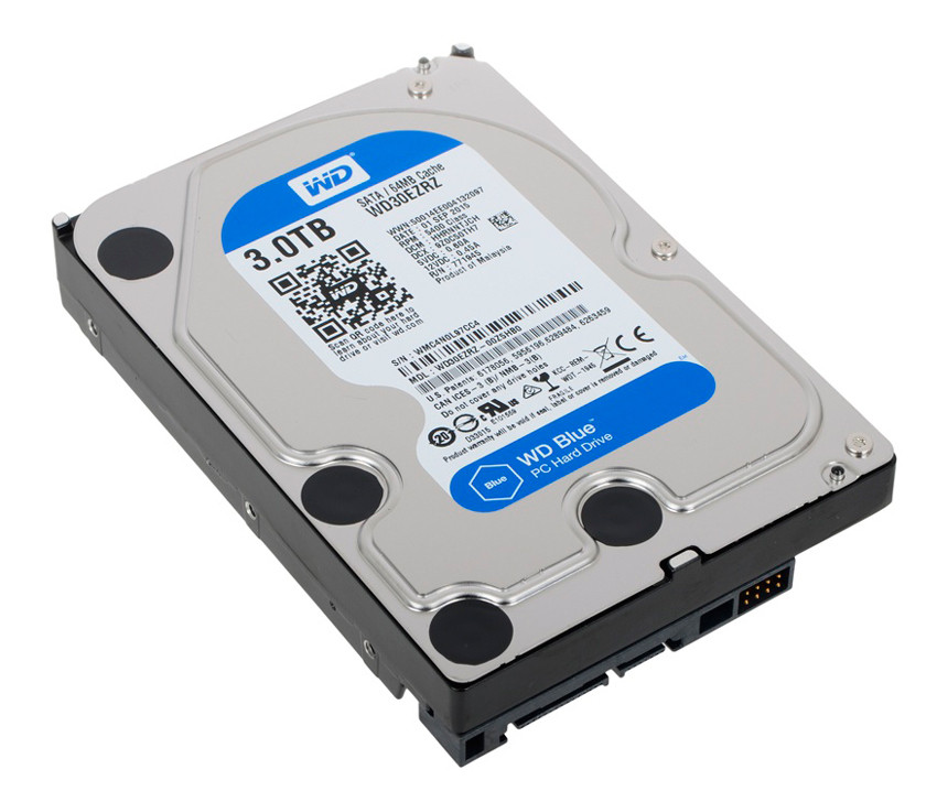 

Жесткий диск Western Digital 3.5' 3Tb SATA3 64Mb 5400 rpm (WD30EZRZ)