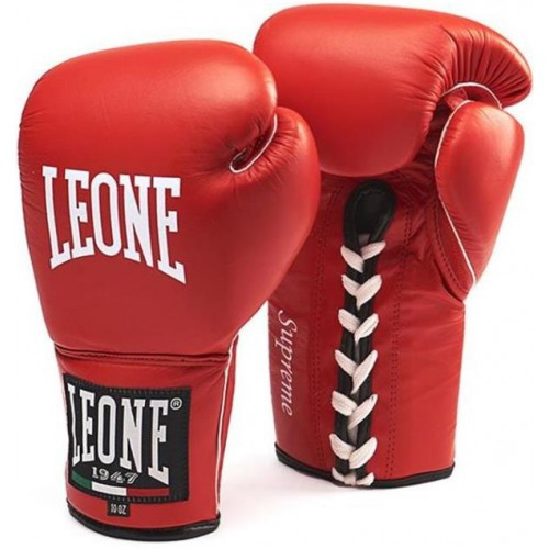 

Боксерские перчатки Leone Supreme Red 10 ун. (500029)