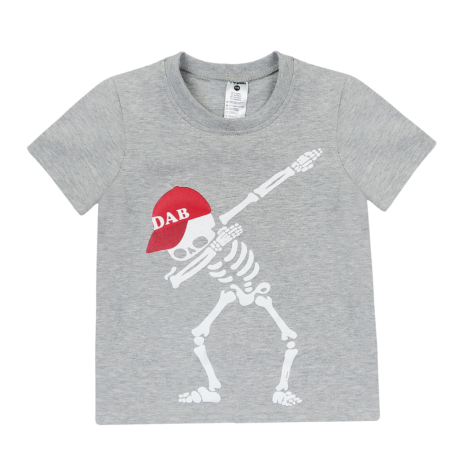 

Футболка Garnamama Happy Monster t-shirt 122 Серый (799256.6885616)