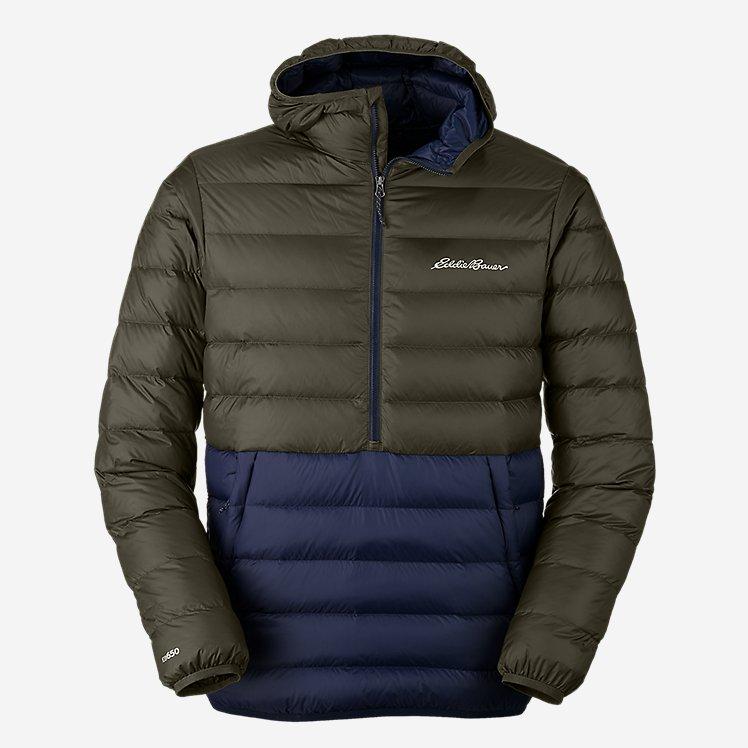 

Мужской пуховый анорак Eddie Bauer Men's CirrusLite Down Pullover Dk Loden S