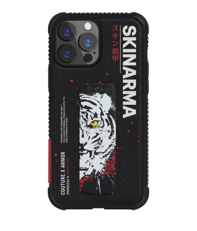 

Черный чехол Skinarma Tora для iPhone 13 Pro (6.1) Black