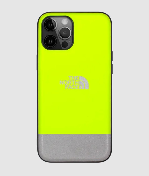 

Светоотражающий чехол The North Face для iPhone 12 Желтый