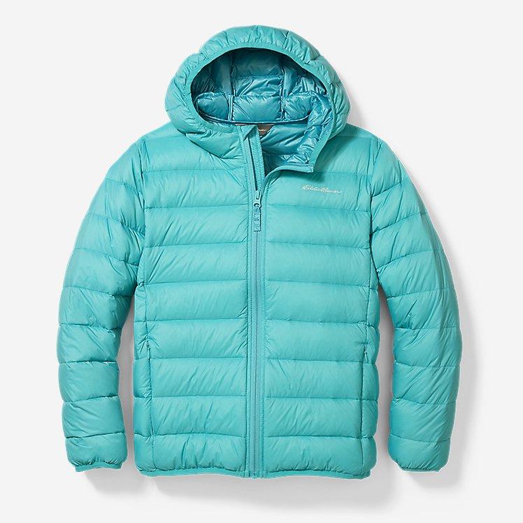 

Ультра легкий пуховик Eddie Bauer Kid's CirrusLite Down Hooded Jacket Aqua 128-134 см