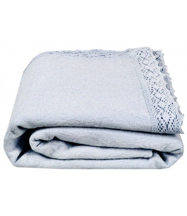 

Жаккардовое покрывало Gold Soft Life Odel серое 240*260 ts-02856