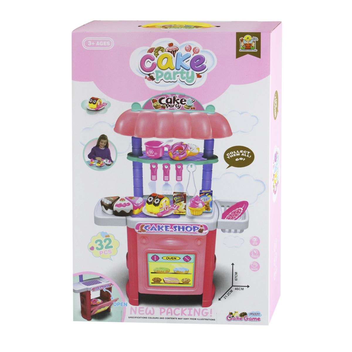 

Игровой набор Магазин Кондитерская MiC (36778-110/111/113) (174091)