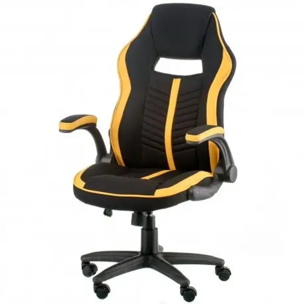 

Крісло геймерське Special4You Prime black/yellow (черно-желтое)