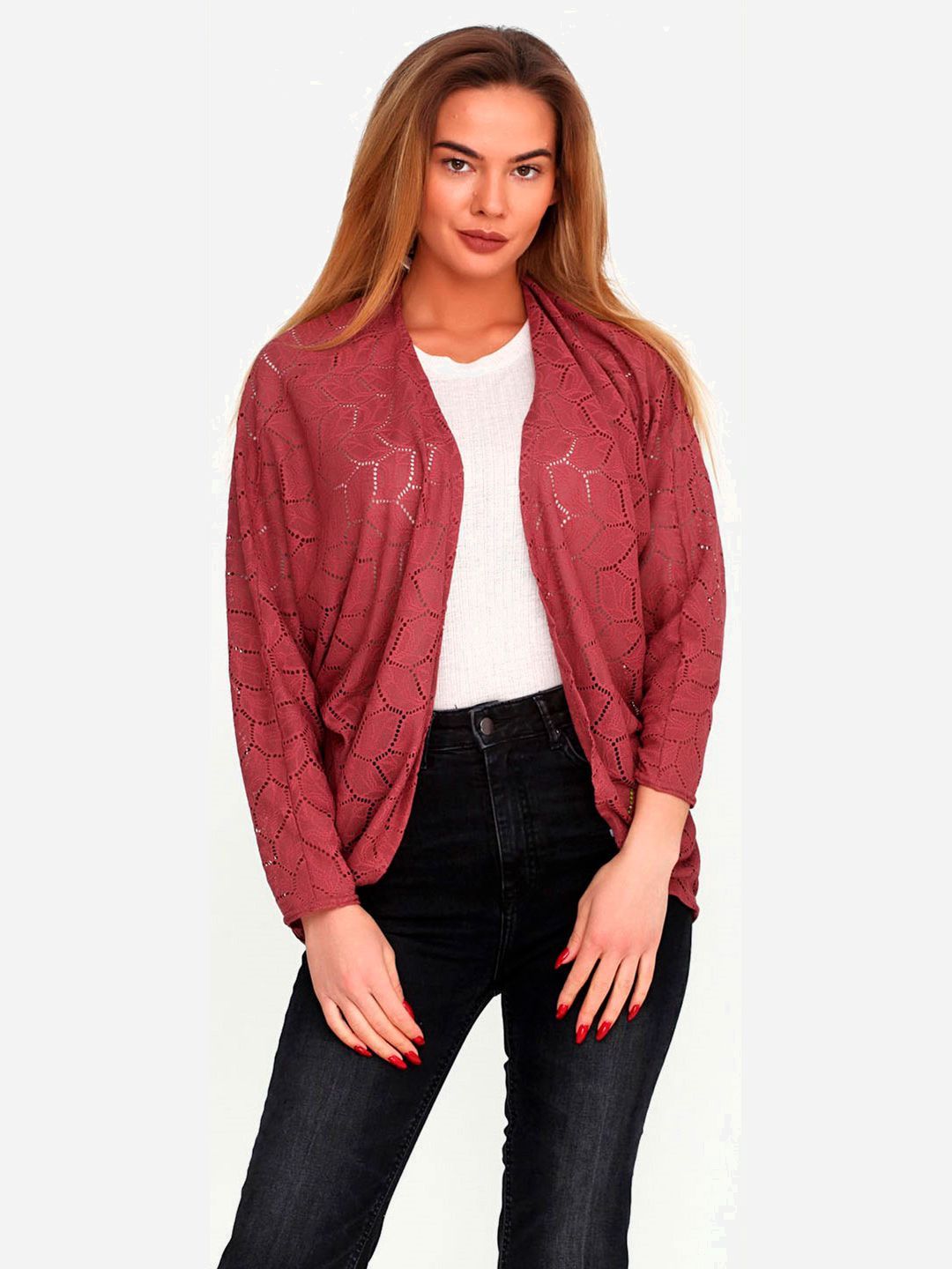 

Кардиган H& 2hm033000373  Розовый, Кардиган H&M 2hm033000373 M Розовый