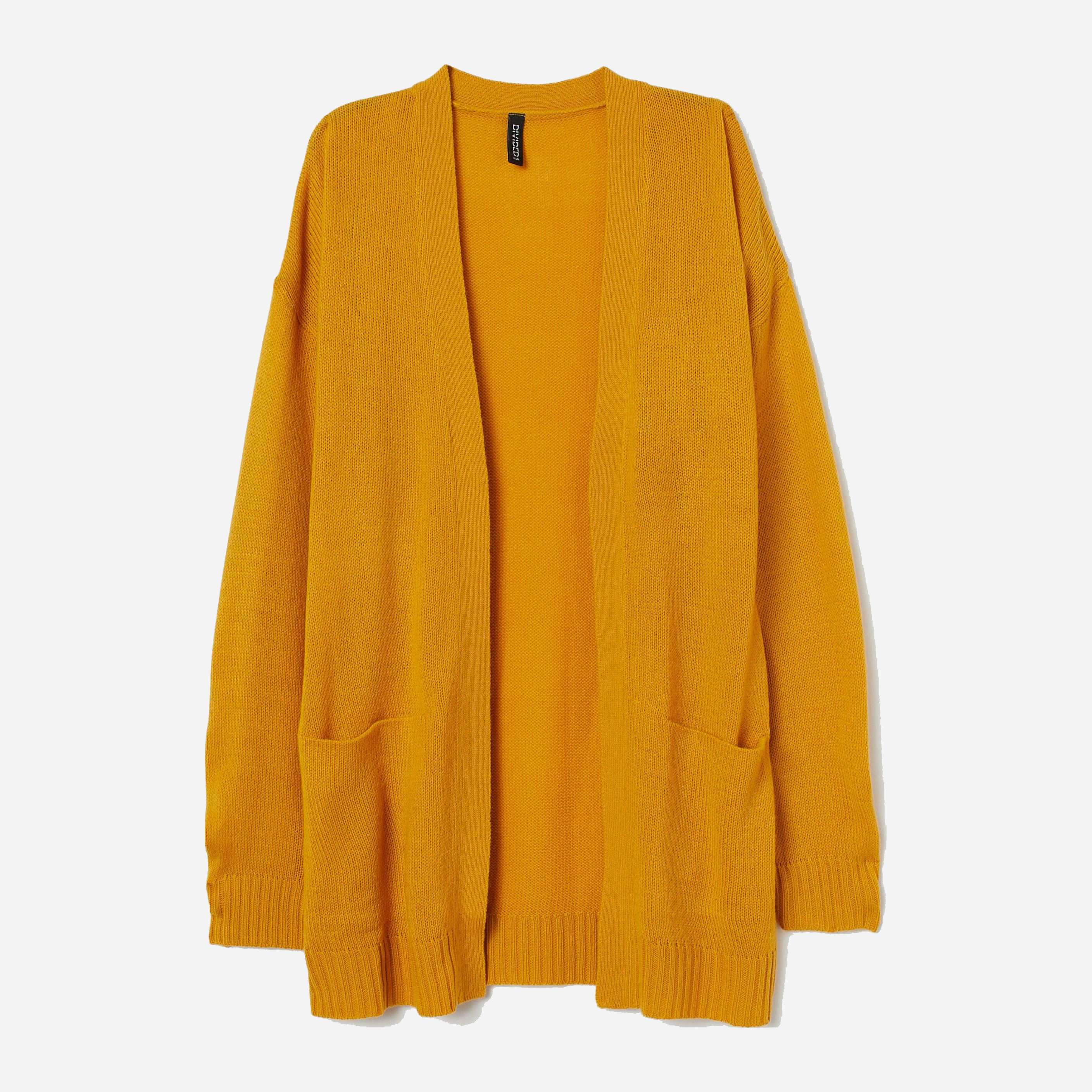 

Кардиган H&M 68752405  Горчичный, Кардиган H&M 68752405 S Горчичный