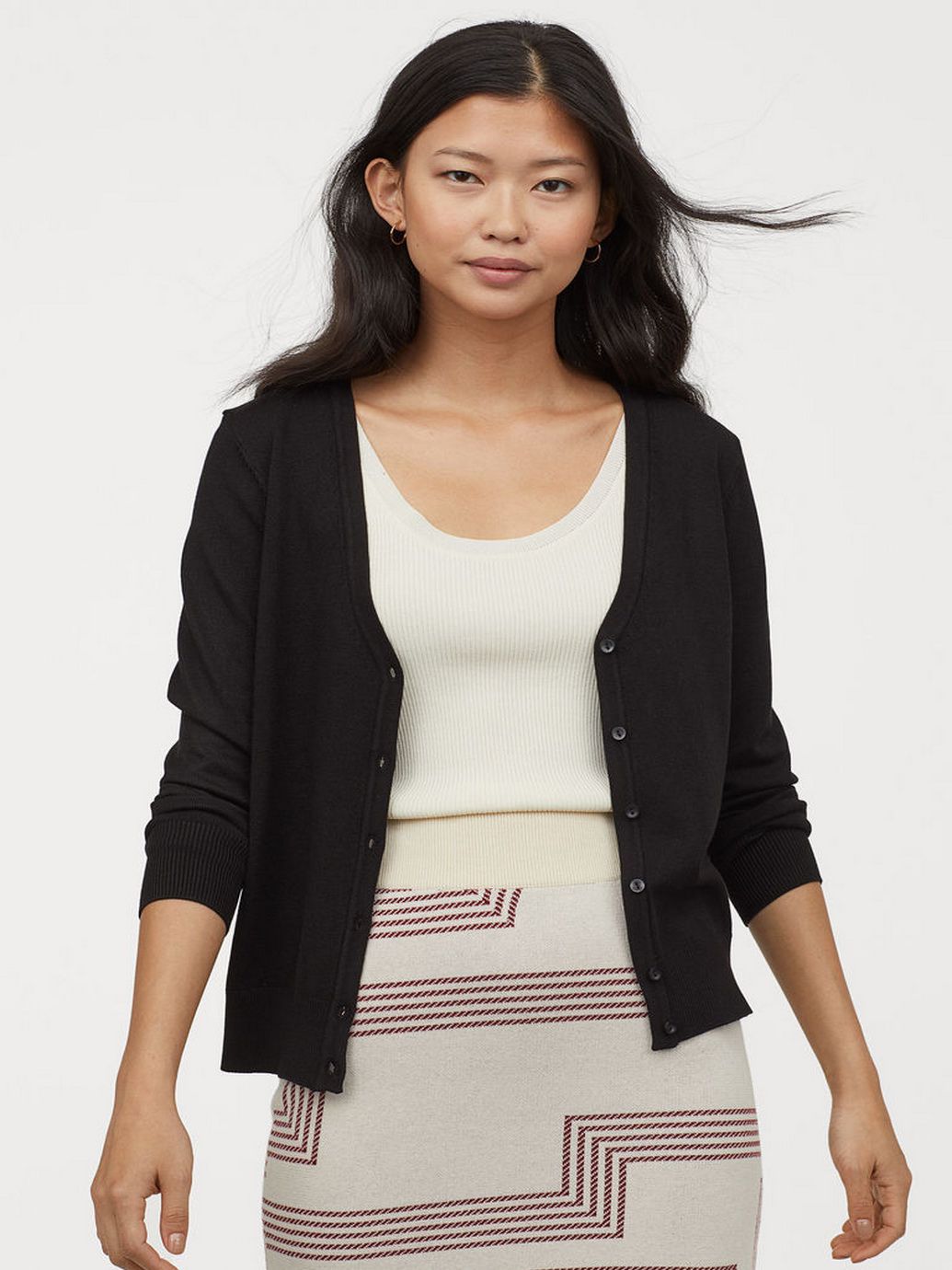 

Кардиган H&M 0732017-0  Черный, Кардиган H&M 0732017-0 XS Черный