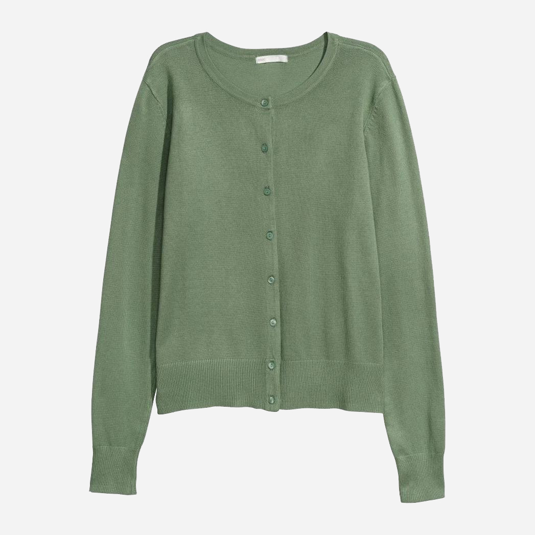 

Кардиган H&M 579541  Хаки, Кардиган H&M 579541 XS Хаки