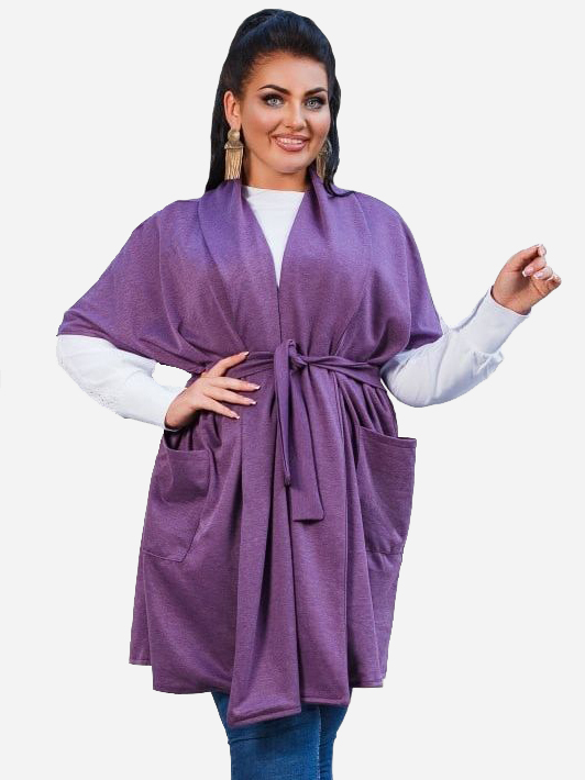 

Кардиган DNKA ак0452 - Фиолетовый, Кардиган DNKA ак0452 54-56 Фиолетовый
