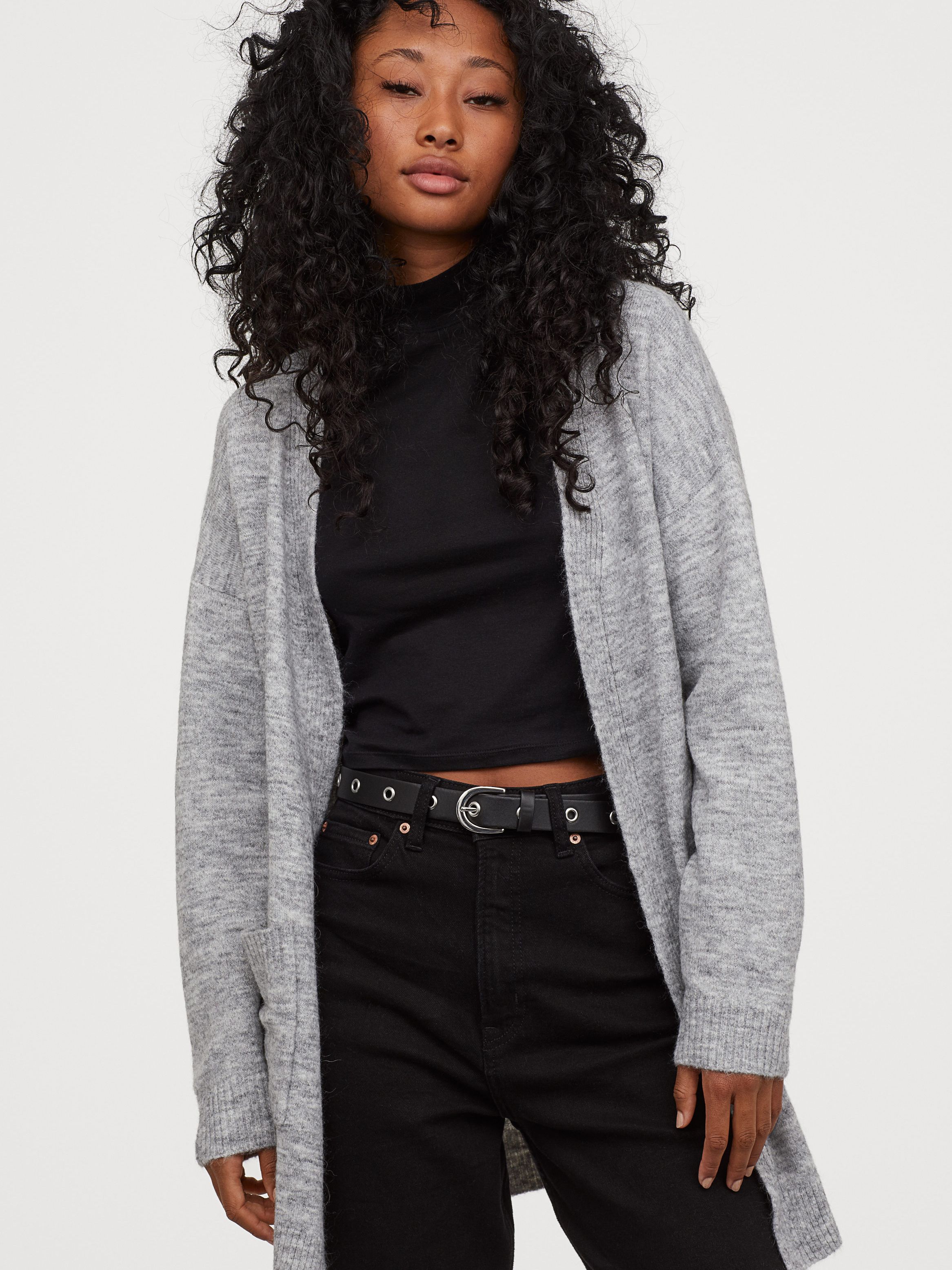 

Кардиган H&M 0685044-0 M Серый