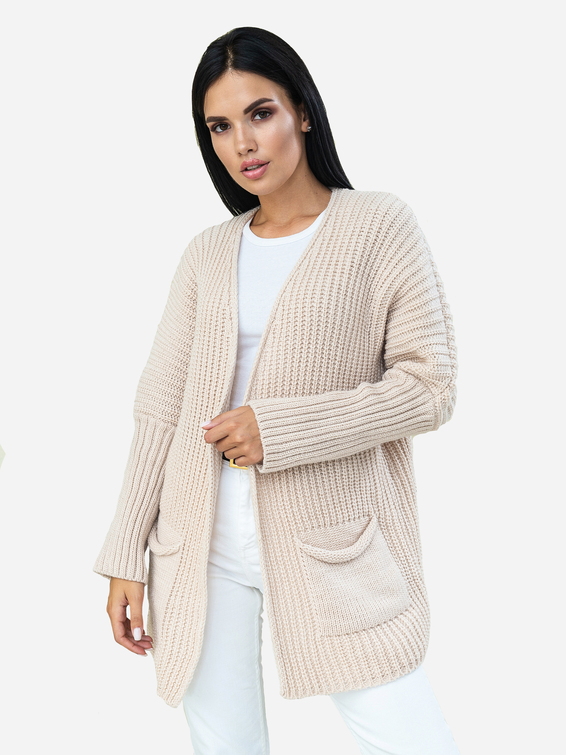 

Кардиган Larionoff Dunhil151 42-48 Бежевый