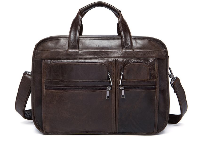 

Портфель Buffalo Bags 7093Q кожаный Коричневый