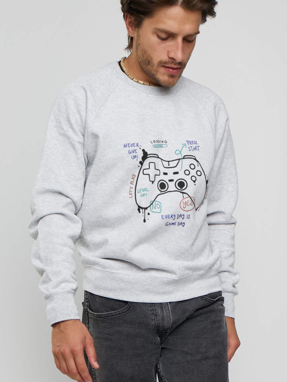 

Свитшот YAPPI MSWG1193 XL Серый