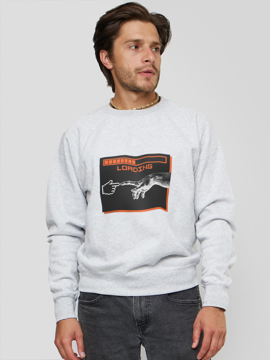 

Свитшот YAPPI MSWG1230 M Серый