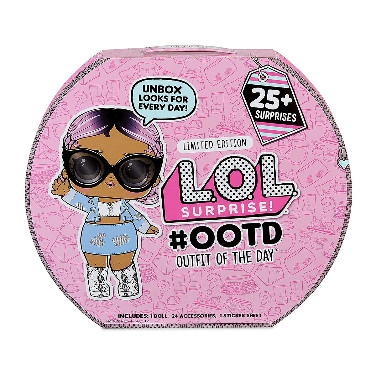 

Игровой набор с куклой l.o.l. surprise! серии "travel" - модный лук (кукла, 24 элемента нарядов)