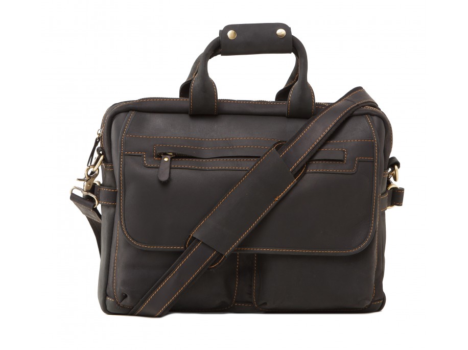 

Сумка TIDING BAG t29523A кожаная Черный