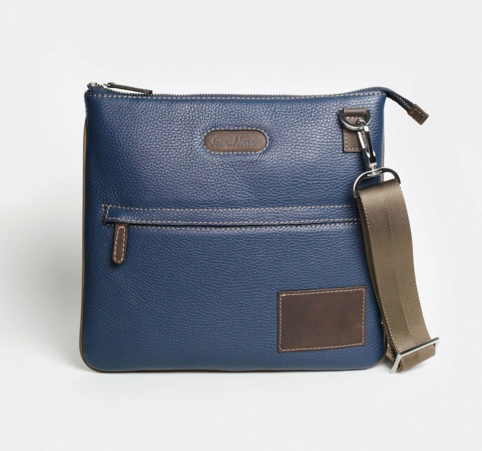 

Сумка Issa Hara B9 (13-32) кожаная Синий