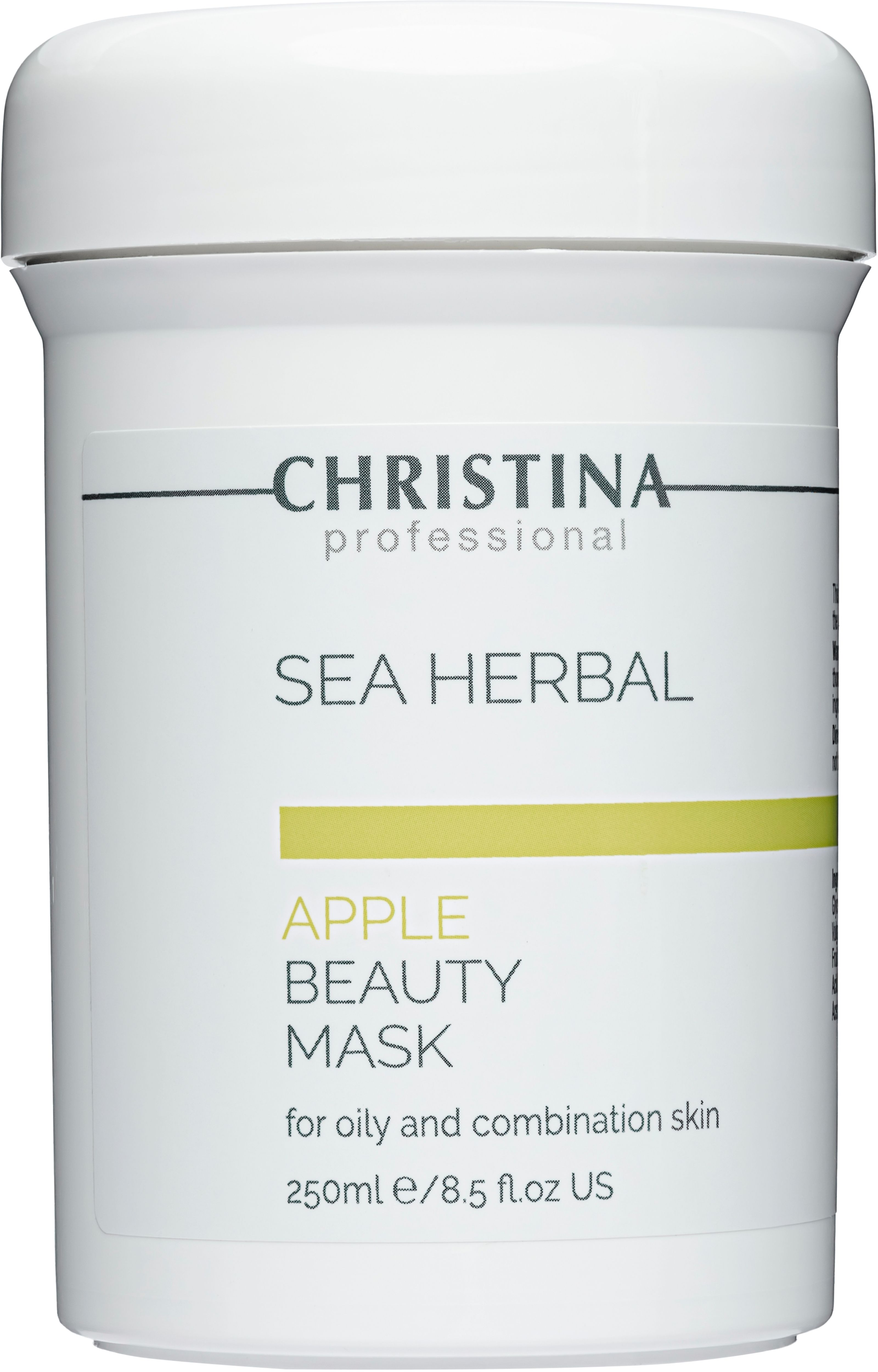 Яблочная маска красоты Christina Sea Herbal Beauty Mask Green Apple 250 ...