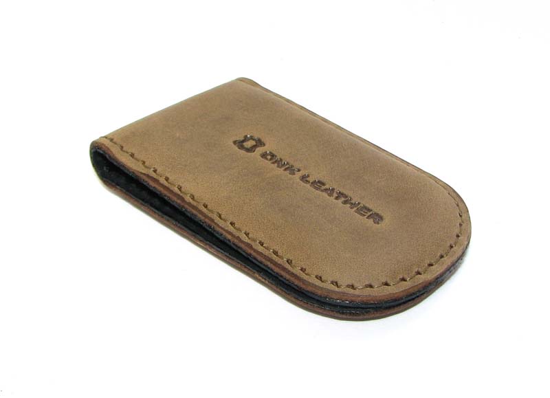 

Зажим для денег DNK Leather DNK Klip magnes-H col.G оливковый