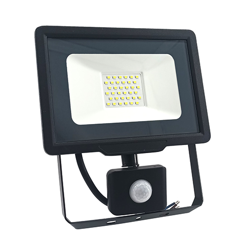 

Прожектор светодиодный LED BIOM S5 30W 6200К с датчиком движения (10672Е)