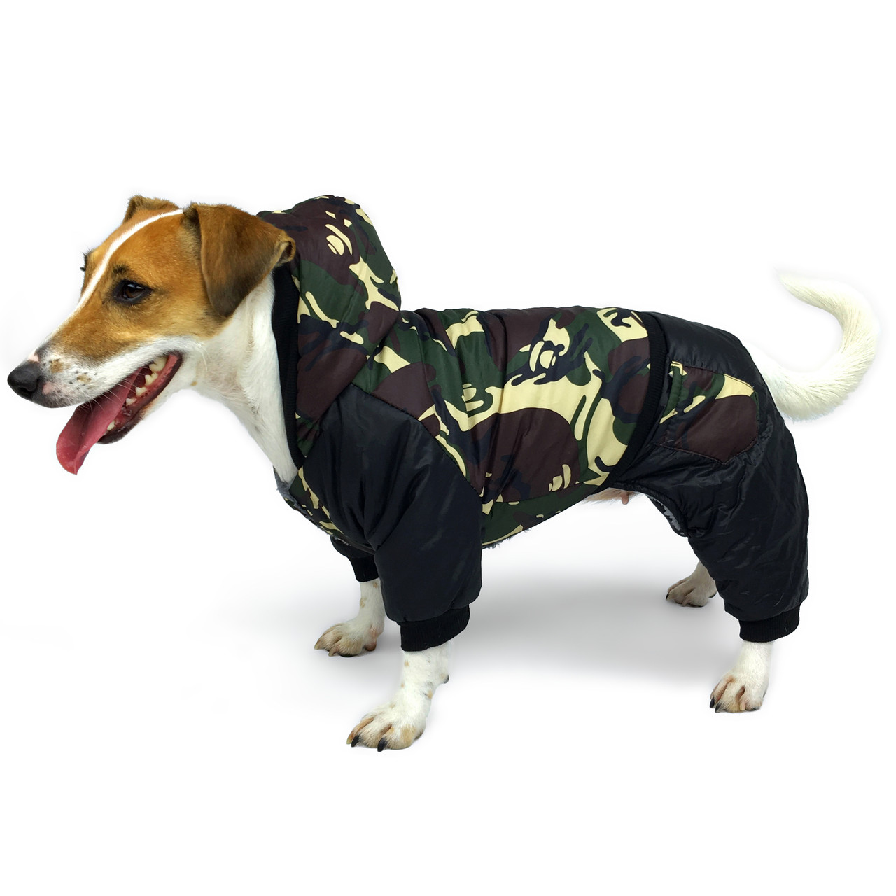 

Комбинезон для собак Dog Baby Military XL Black