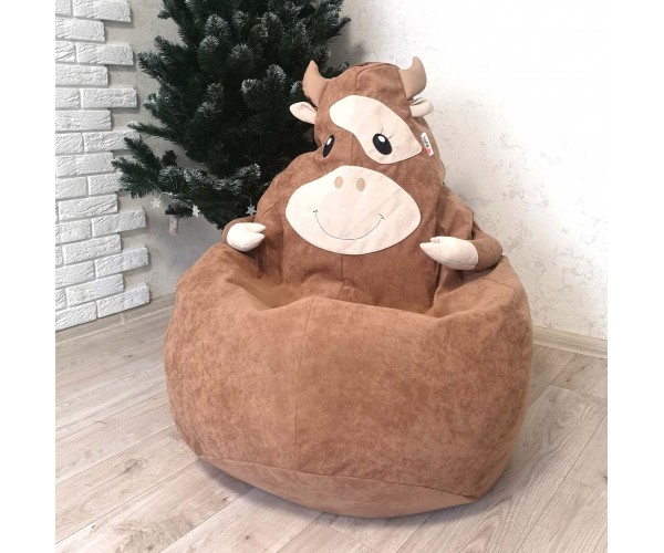 

Кресло-груша велюр "Бычок" KatyPuf XL 125x90