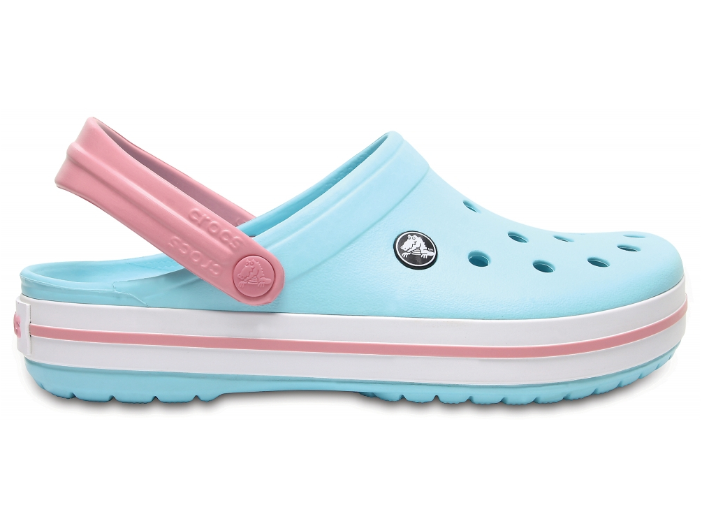 

Жіночі сабо Crocband Ice Blue/White M8-W10 (40-41) голубые