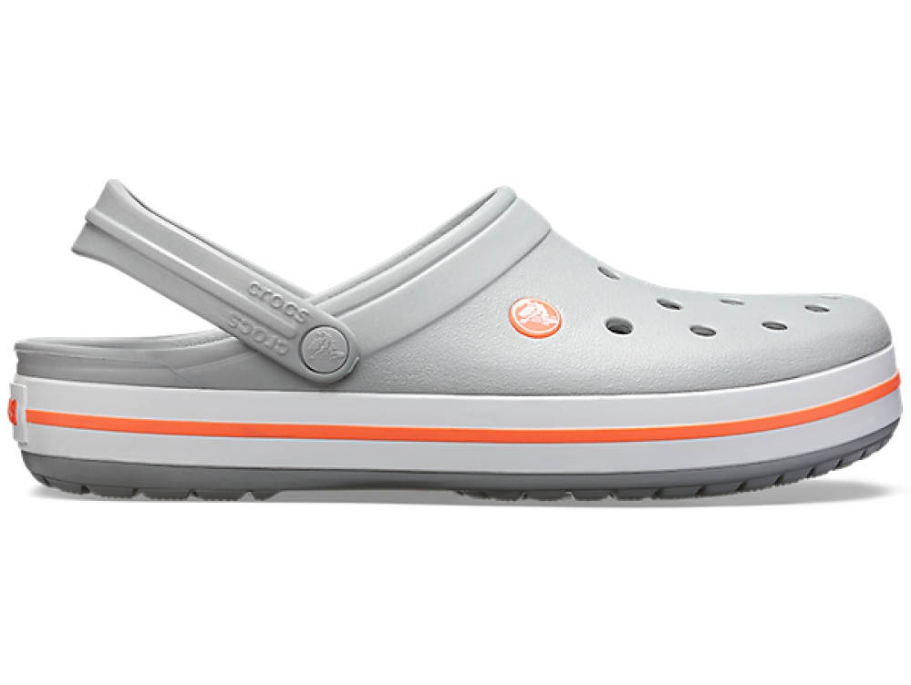 

Жіночі сабо Crocband Light Grey/Bright Coral M4-W6 (36) серые с оранжевым