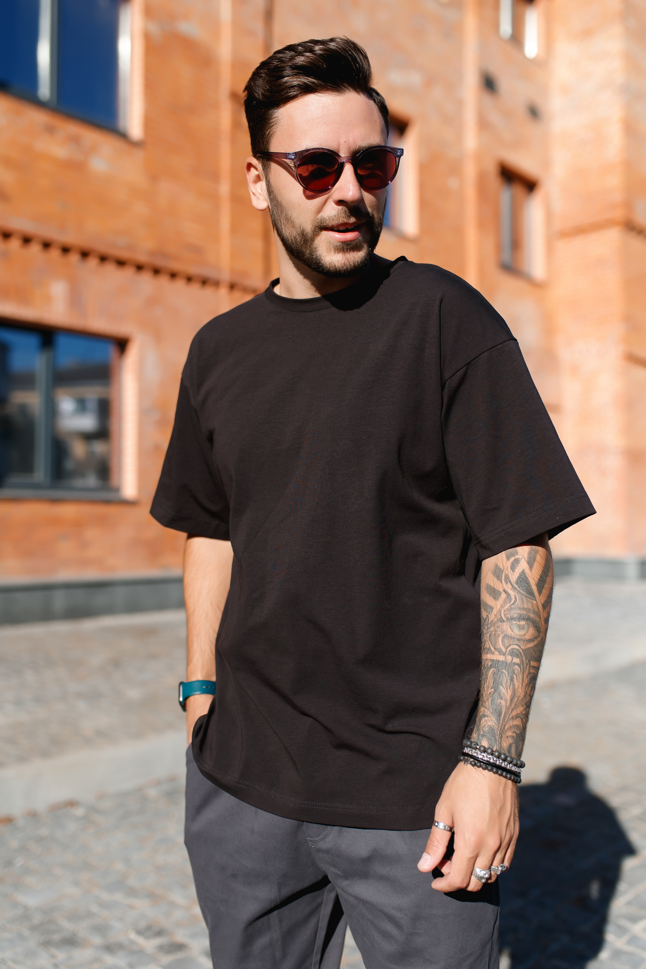 

Футболка Red And Dog Oversize  Черный 0567, Футболка Red And Dog Oversize XL Черный 0567