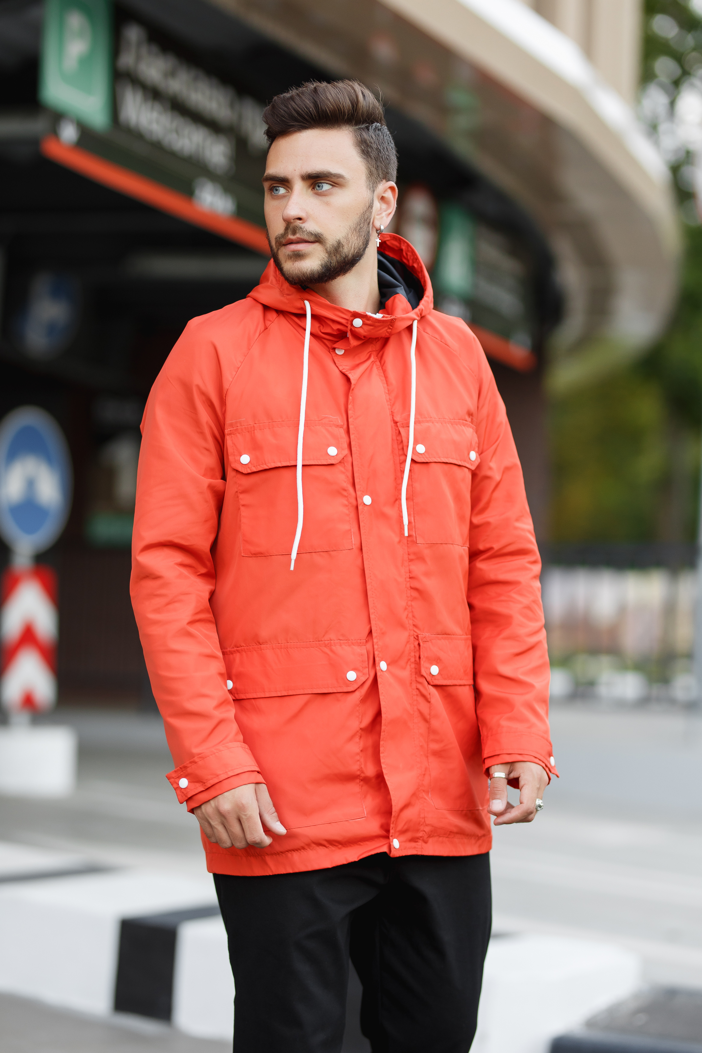 

Ветровка Red And Dog Button  Кирпичный 1194, Ветровка Red And Dog Button XL Кирпичный 1194