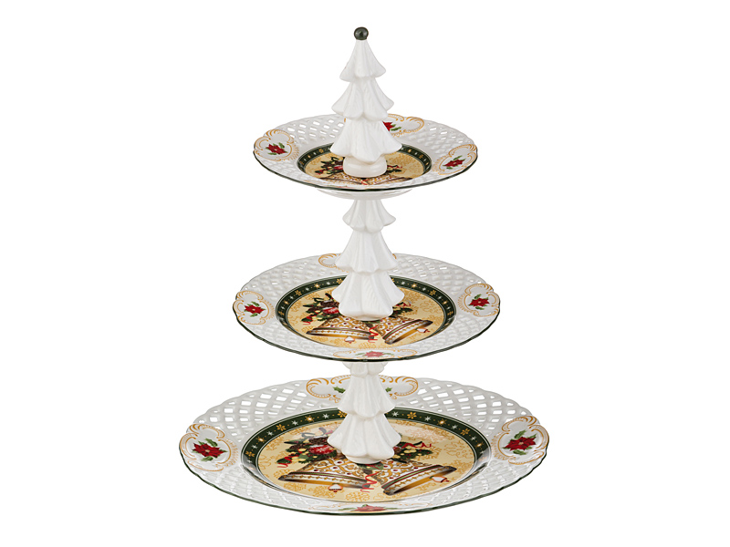 

Фруктовница Elen 986-020 "CHRISTMAS COLLECTION"